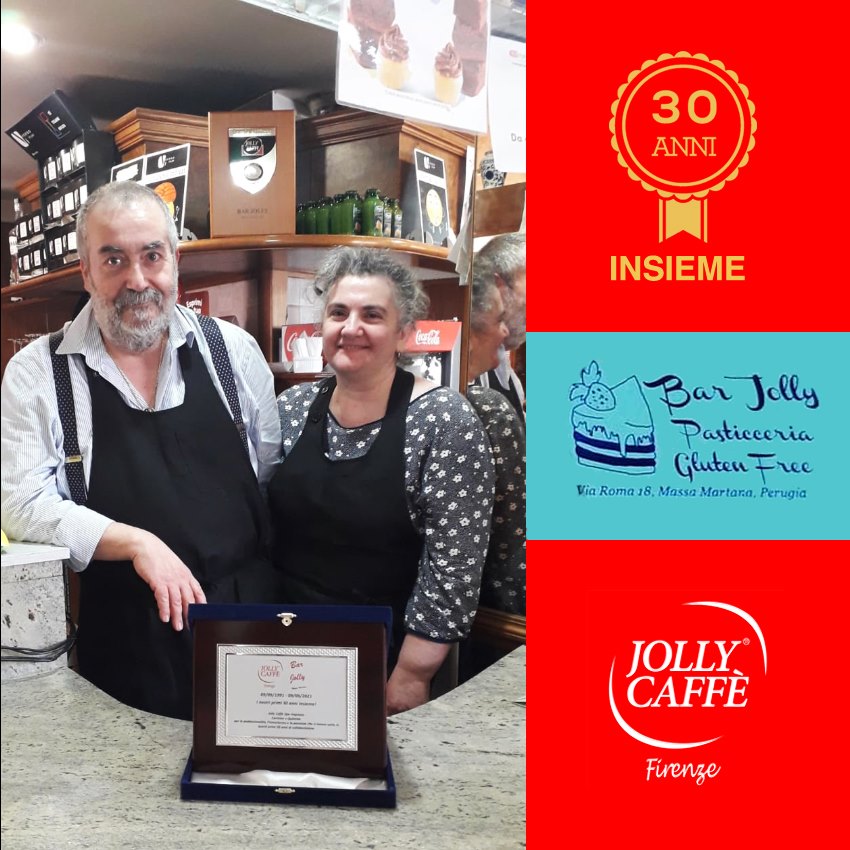 30 anni insieme al Bar Jolly di Massa Martana