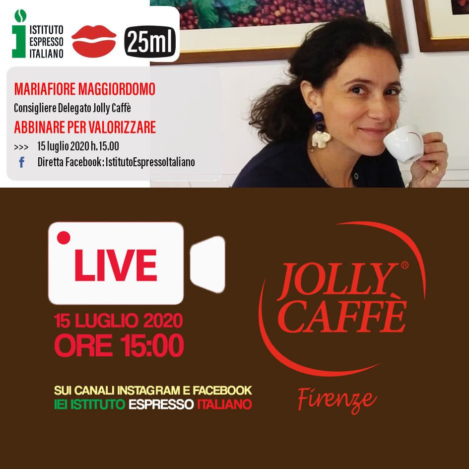 Jolly Caffè ospite di #IEI25ml